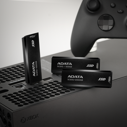Unidad SSD Externa ADATA SC610 | 2TB | USB 3.2 Gen2 | Negro