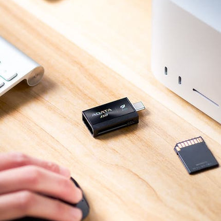 Disco Duro Externo SSD ADATA SC730 | 512GB | USB 3.2 | USB-C y USB-A | 600MB/s | CACTI