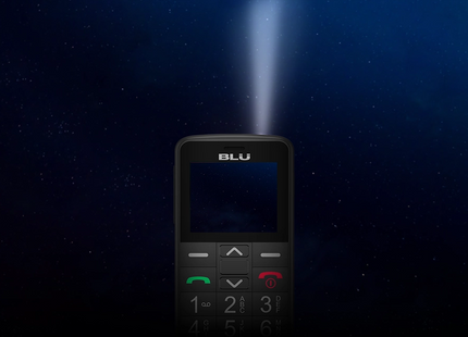 Blu Celular Básico 4G VGA Negro, JOY 4G