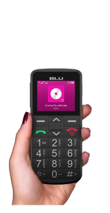 Blu Celular Básico 4G VGA Negro, JOY 4G