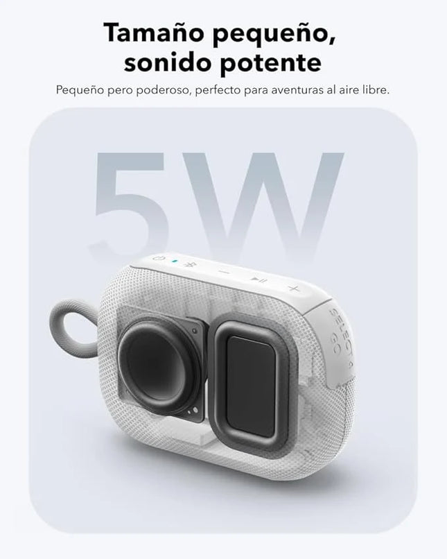 Soundcore Parlante Bluetooth Select 4 Go IP67 Blanco, A31X1121