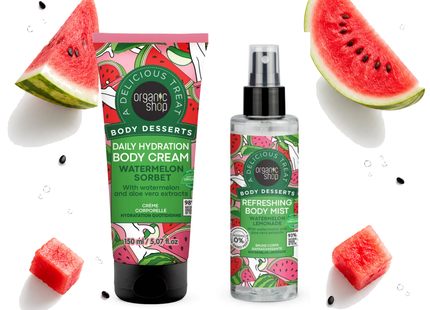 Organic Shop Set bruma y crema corporal Watermelon Dream