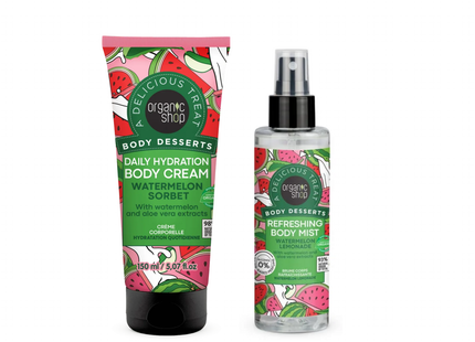 Organic Shop Set bruma y crema corporal Watermelon Dream