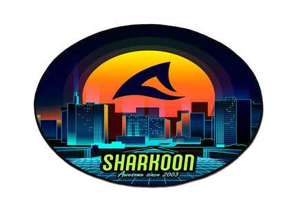 Alfombrilla Sharkoon SFM11 Retro | Para Silla Gamer | Diseño Vintage | Antideslizante | 120cm