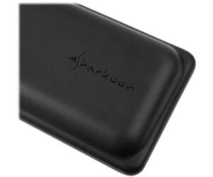 Reposamuñecas Sharkoon Elite Shark WR200 | PU | Memory Foam | Base Antideslizante | 478 x 100 x 24 mm
