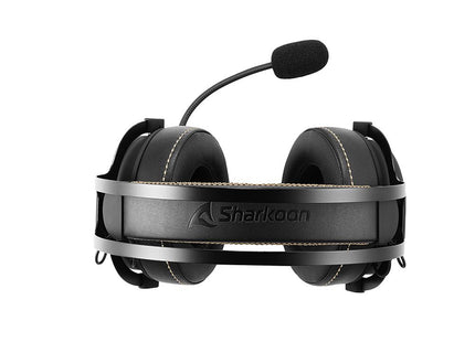 Headset Sharkoon Skiller SGH50 | 3.5 mm | Sonido Hi-Res | Micrófono desmontable | Almohadillas intercambiables