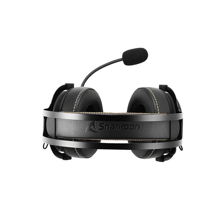 Headset Sharkoon Skiller SGH50 | 3.5 mm | Sonido Hi-Res | Micrófono desmontable | Almohadillas intercambiables