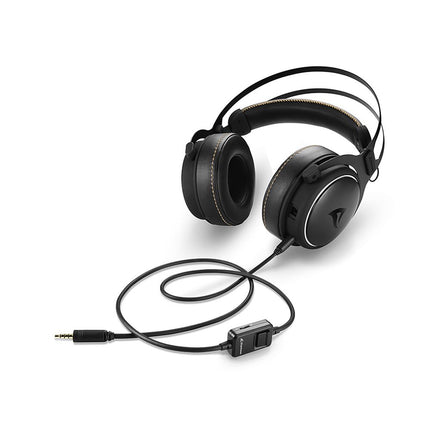 Headset Sharkoon Skiller SGH50 | 3.5 mm | Sonido Hi-Res | Micrófono desmontable | Almohadillas intercambiables