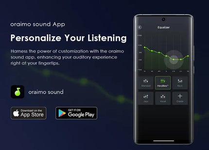 Audífono Oraimo SpaceBuds Z | Inalámbrico Bluetooth | IPX5 | OTW-625