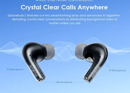 Audífono Oraimo SpaceBuds Z | Inalámbrico Bluetooth | IPX5 | OTW-625