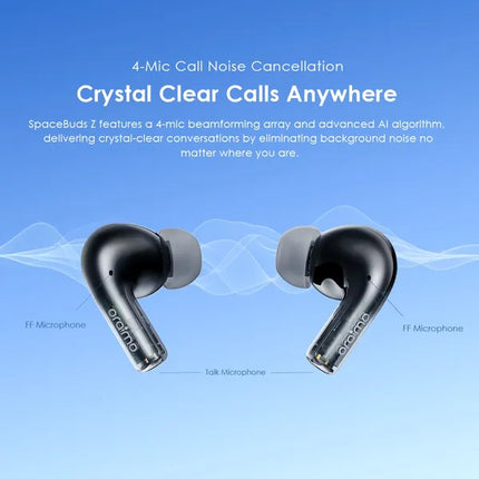 Audífono Oraimo SpaceBuds Z | Inalámbrico Bluetooth | IPX5 | OTW-625