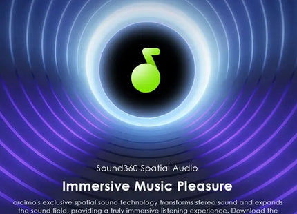 Audífono Oraimo SpaceBuds Z | Inalámbrico Bluetooth | IPX5 | OTW-625