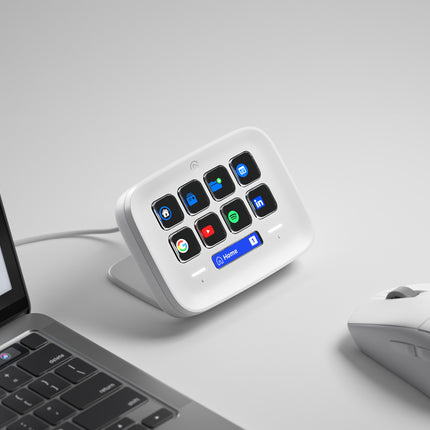 Teclado Streaming Elgato Stream Deck Neo | 8 Teclas | USB-C 2.0 | 10GBJ9901
