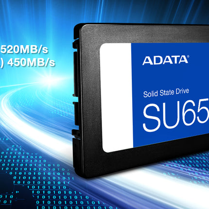 SSD Interno ADATA Ultimate SU650 | 2TB | 2.5” | SATA III 6Gb/s | 3D NAND | 520MB/s Lectura | 450MB/s Escritura