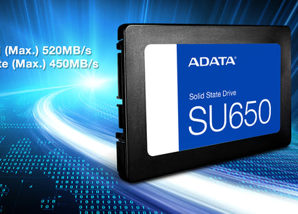 HD Interno Sólido ADATA ASU650SS-512GT-R | 512GB | 2.5” SATA | SSD
