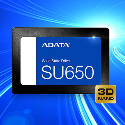 HD Interno Sólido ADATA ASU650SS-256GT-R | 256GB | 2.5” SATA | SSD