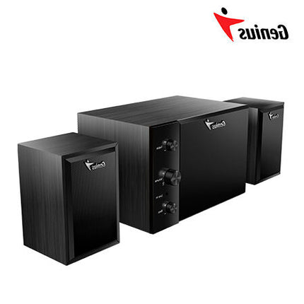 Parlante Genius SW350 2.1 | Sonido Estéreo | Subwoofer | 10W RMS | Control de Volumen