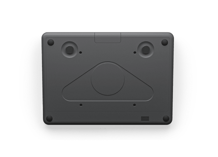 Logitech Tap con kit Cat5e, vista trasera con cableado