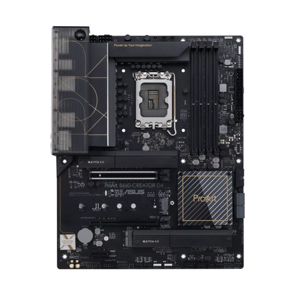 Tarjeta Madre ASUS ProArt B660-Creator D4 | LGA 1700 | DDR4 | PCIe 4.0 | Dual 2.5Gb Ethernet | USB-C