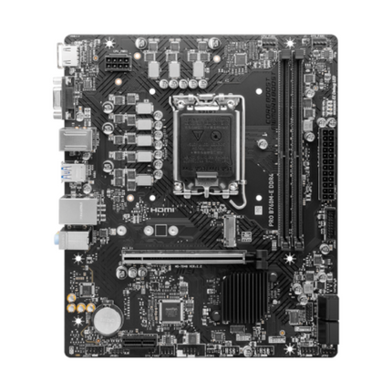 Tarjeta Madre MSI PRO B760M-E | LGA 1700 | mATX | DDR4