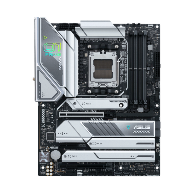 Tarjeta Madre ASUS Prime X670E-Pro WiFi | AM5 | ATX | DDR5 | WiFi 6E | PCIe 5.0 | 4X M.2