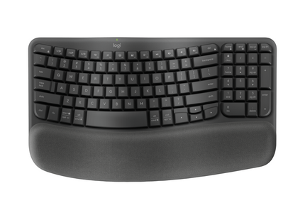 Teclado Logitech Ergo Wave Keys | Inalámbrico | Bluetooth | Inglés