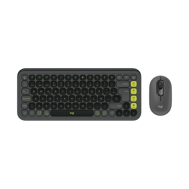 Teclado y Mouse Logitech POP Combo | Inalámbrico | Bluetooth
