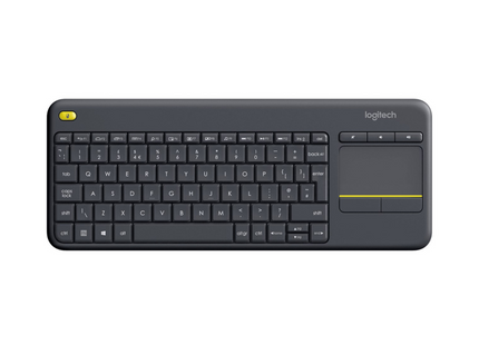 Teclado Inalámbrico Logitech K400 Plus | 70% Compacto | Touchpad Integrado | Inglés