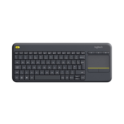 Teclado Inalámbrico Logitech K400 Plus | 70% Compacto | Touchpad Integrado | Inglés