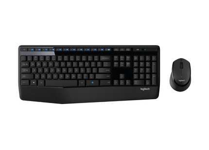 Teclado y Mouse Logitech MK345 | Inalámbrico | Español | Receptor USB | Diseño Ergonómico