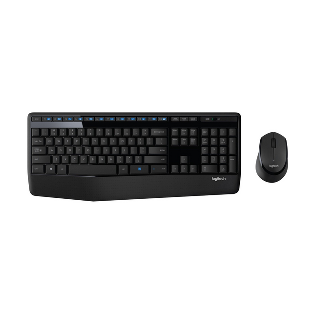 Teclado y Mouse Logitech MK345 | Inalámbrico | Español | Receptor USB | Diseño Ergonómico
