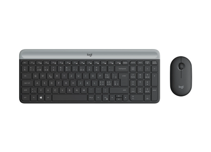 Teclado y Mouse Logitech MK470 | Inalámbrico | Diseño Ultra Delgado | Inglés