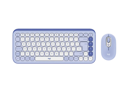 Teclado y Mouse Logitech POP Combo | Inalámbrico | Bluetooth | Personalizable
