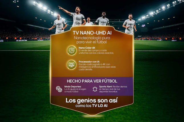 LG NanoCell 43NU850BPSA Smart TV 43" 4K UHD