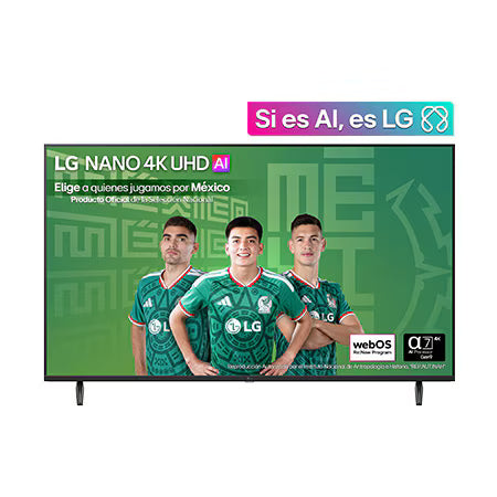 LG Smart TV NANO 43" 4K UHD, 43NU800BPSC