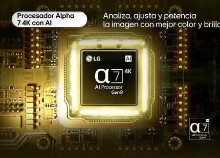 Televisor Smart LG NANO 4K UHD AI NU85 65" 65NU850BPSA webOS 26