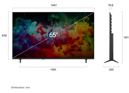 LG QNED70 65" QNED 4K Smart TV 65QNED70BSA