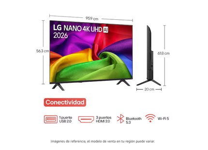 LG NanoCell 43NU850BPSA Smart TV 43" 4K UHD