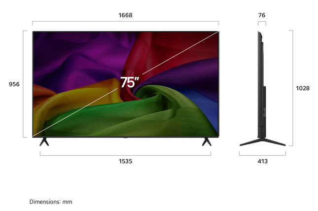 LG televisor 75" UHD 4K Nano, 75NU800BPSB