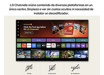 LG Smart TV NANO 50" 4K UHD, 50NU800BPSC