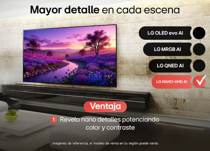 LG NanoCell 43NU850BPSA Smart TV 43" 4K UHD