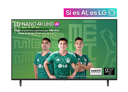 LG Smart TV NANO 50" 4K UHD, 50NU800BPSC