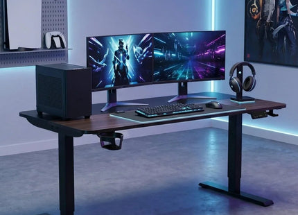 AeroCool Escritorio Eléctrico 120 cm, EZLY Racer Black