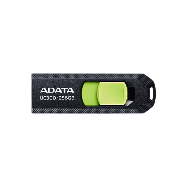 Memoria USB ADATA UC300 | 256GB | USB 3.2 Gen1 | Type-C | Lectura hasta 100MB/s | Diseño Retráctil