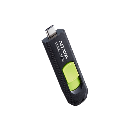 Memoria USB ADATA UC300 | 64GB | USB 3.2 Gen 1 | Tipo-C | Negro/Verde