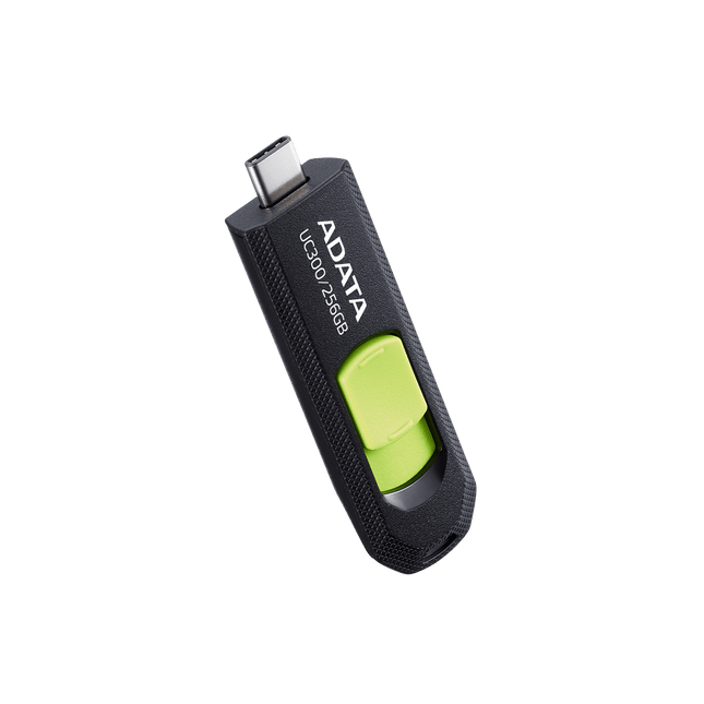 Memoria USB ADATA UC300 | 256GB | USB 3.2 Gen1 | Type-C | Lectura hasta 100MB/s | Diseño Retráctil
