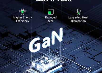 Cargador UGREEN CD244 vista superior con logo UGREEN visible