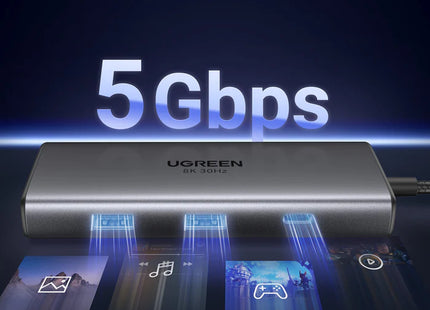 Hub USB-C UGREEN CM498, 15852