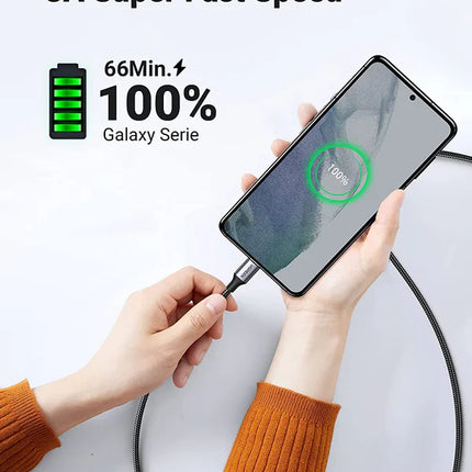 Cable UGREEN US261 USB-C a USB-C | 1 Metro | Gris/Negro