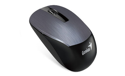 Mouse Genius RS2 NX-7015 | Inalámbrico | Con Receptor USB | 1600 DPI | Diseño Metálico